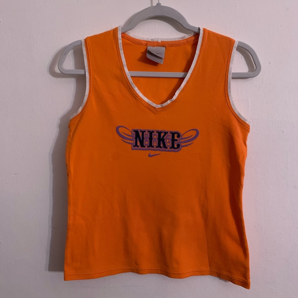 Nike Orange Tank Top